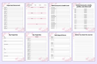 End of Life Planner Canva Kdp Template Graphic by Mustafiz · Creative ...