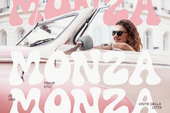 Party Vibes Font PNG with transparent background - Preview 3
