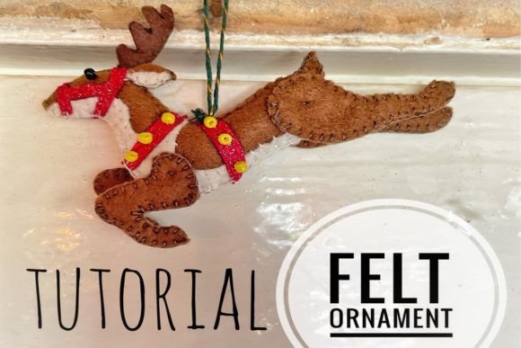 Christmas Ornament Pattern - Reindeer