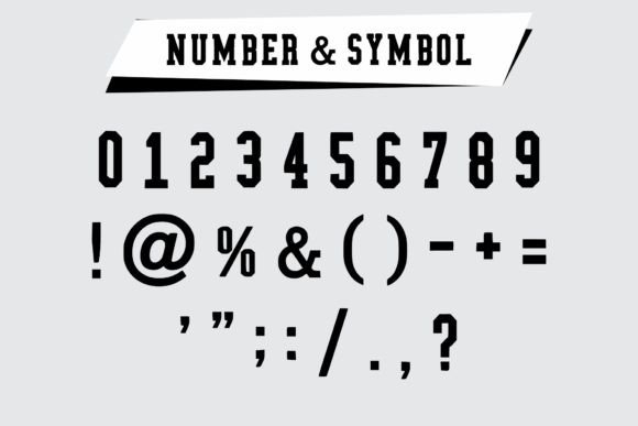 College Project Font PNG with transparent background - Preview 5