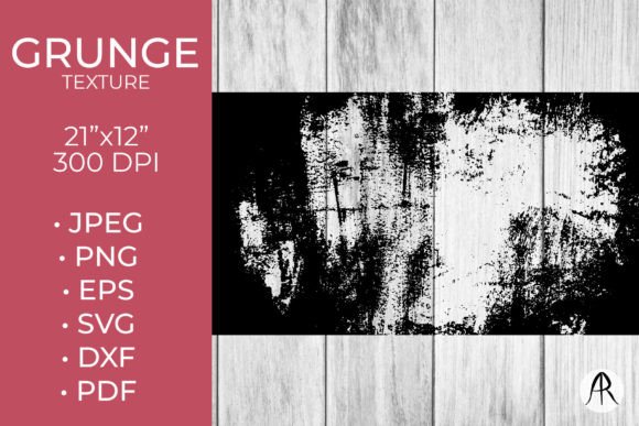 Distressed Grunge Texture Overlay SVG