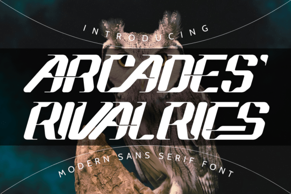Arcades Rivalries Sans Serif Font By 177Studio