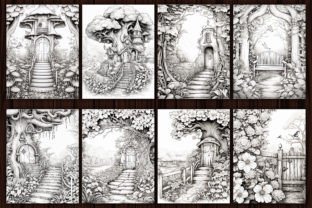 300+ Secret Garden Coloring Book Pages Graphic by Asma Store · Creative ...