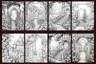 300+ Secret Garden Coloring Book Pages Graphic by Asma Store · Creative ...