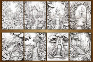300 Secret Garden Coloring Pages for KDP Graphic by Asma Store ...