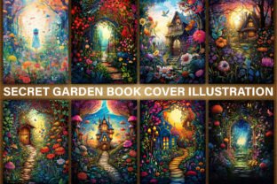 300+ Secret Garden Coloring Pages Graphic by Asma Store · Creative Fabrica