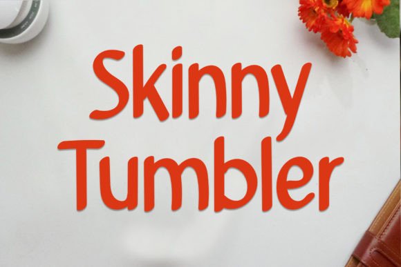 Skinny Tumbler Script & Handwritten Font By GiaLetter