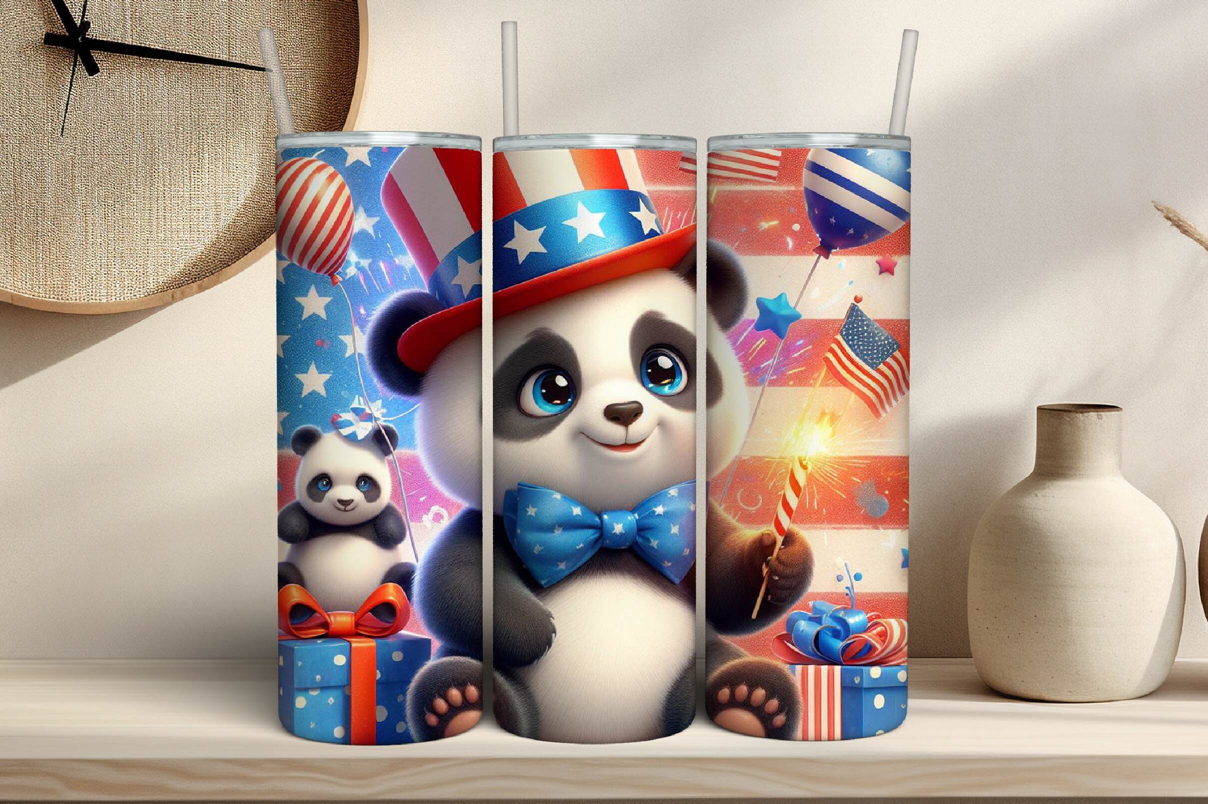 4th of July Tumbler Wrap Graphic by cherrydesign · Creative Fabrica