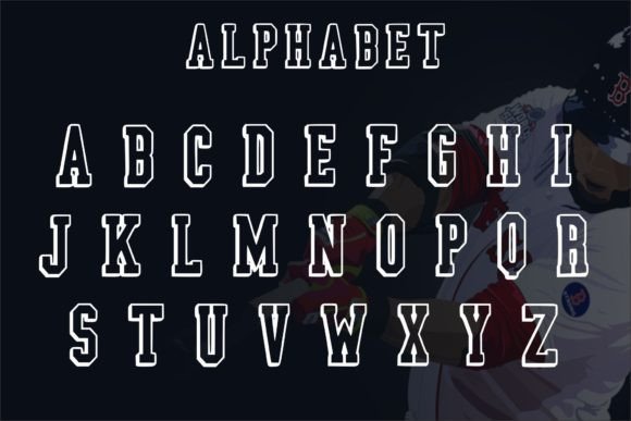 Baseball Basic Font - Preview 4