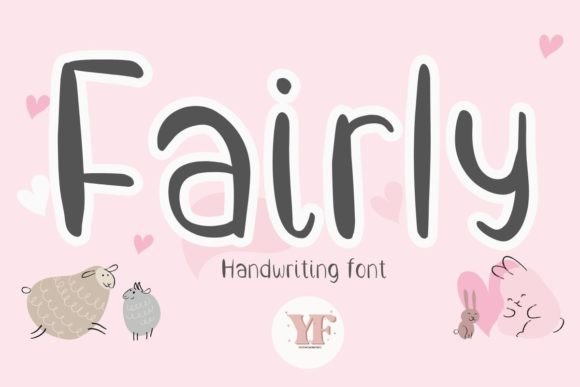 Fairly Script & Handwritten Font By Yoyoartworkfont