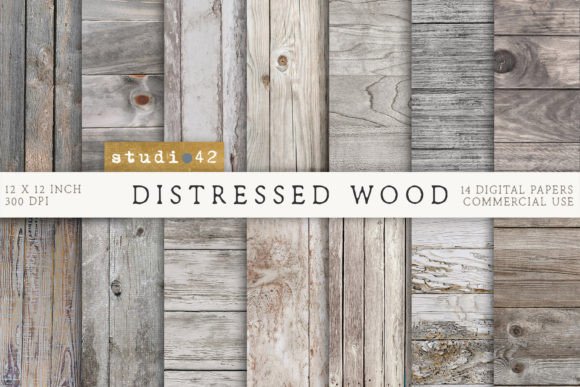 Rustic Wood Background Digital Papers