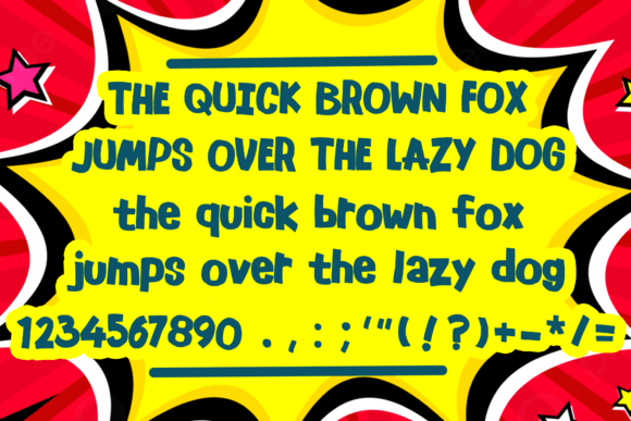 Amazon Comic Font - Preview 3