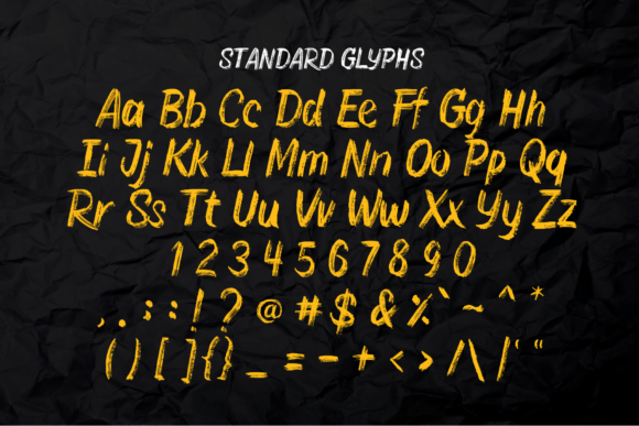 Dead Brush Font - Preview 5