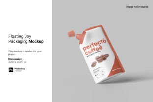 Floating Doy Packaging Mockup Graphic by Ian Mikraz · Creative Fabrica
