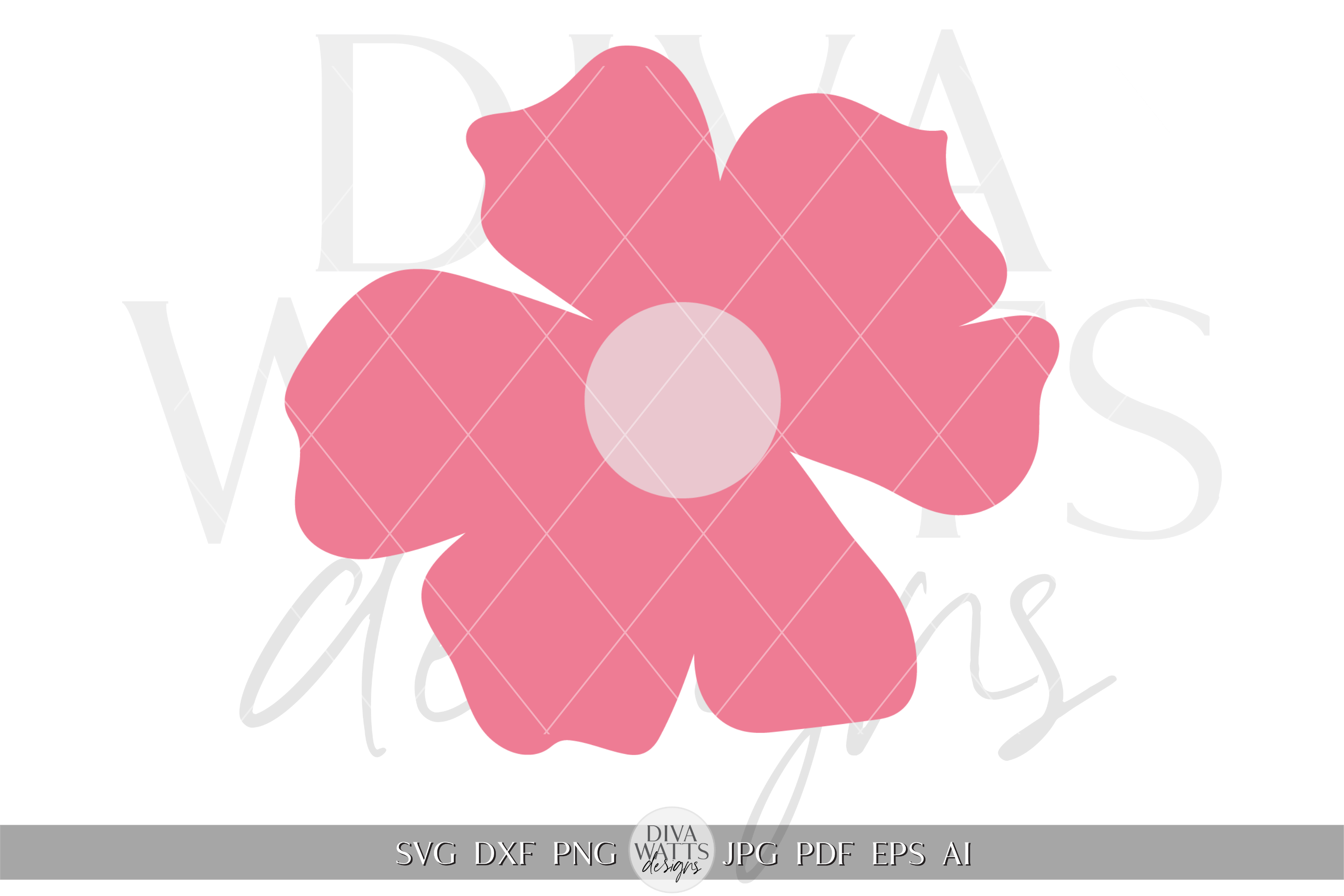 Flower SVG Graphic by Diva Watts Designs · Creative Fabrica