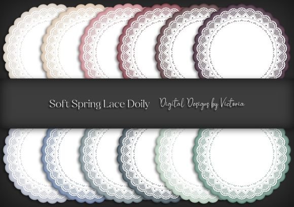 Soft Spring Lace Doily