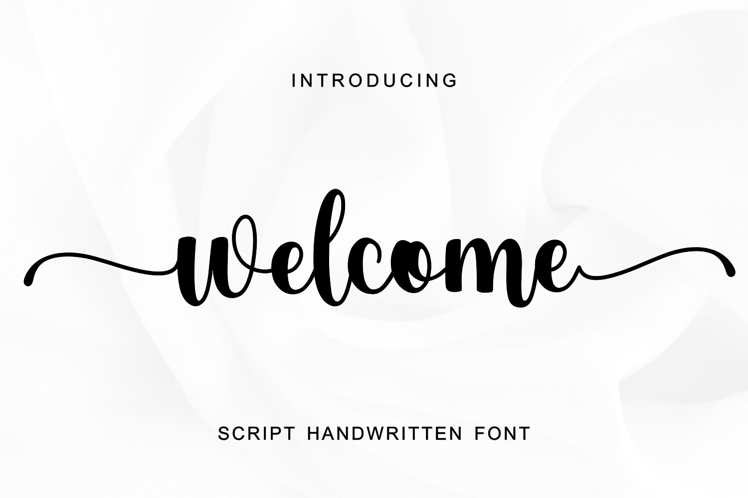 Welcome Font by Lisna.Craft · Creative Fabrica