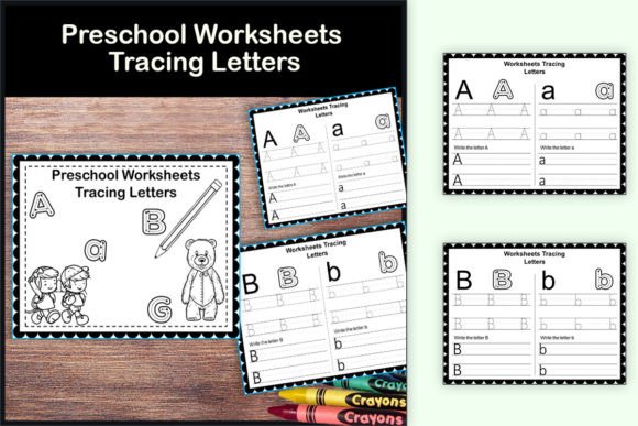 ABC Beginning Sounds &Tracing Worksheets