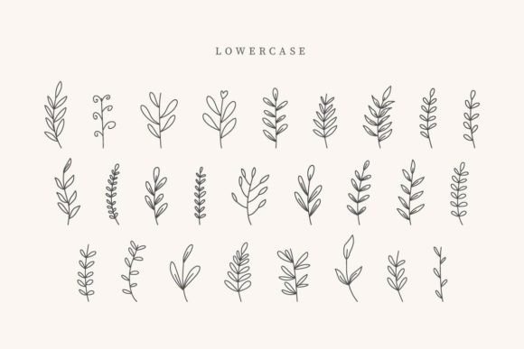 Bee Leaves Font - Preview 2