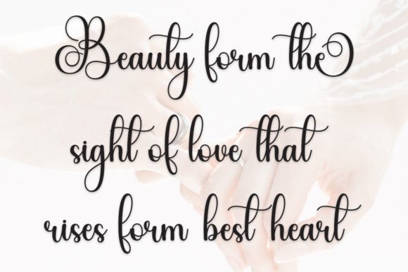 Bride Font - Preview 5