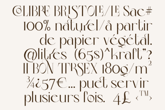 Colibre Bristole Pro Font - Preview 6