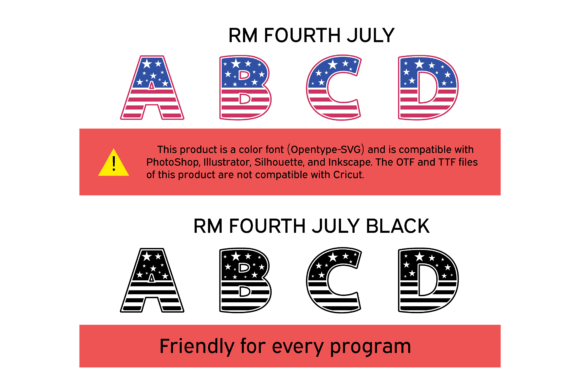 Fourth July Font - Preview 3
