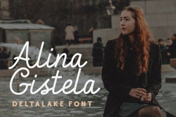 Delta Lake Font Font - Preview 5