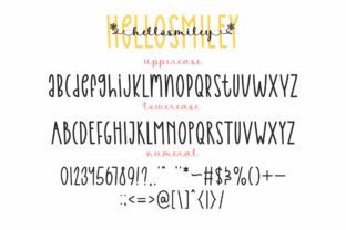 Smiley Script Hello Smiley Font by jauzadesign · Creative Fabrica