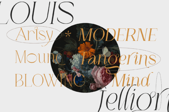 Louis Feligri Font PNG with transparent background - Preview 1