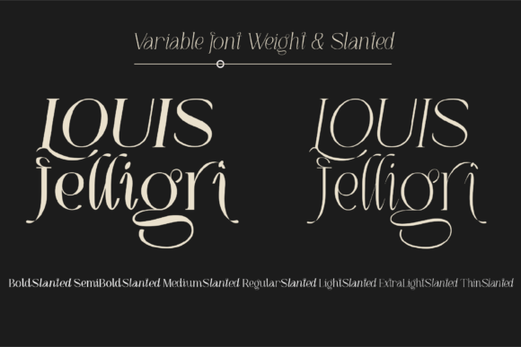 Louis Feligri Font PNG with transparent background - Preview 3
