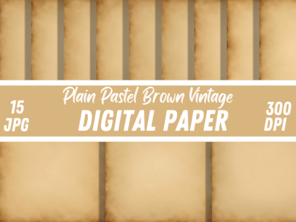 Plain Pastel Brown Vintage Backgrounds