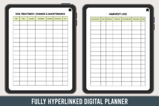 Digital Garden Planner Canva Template Graphic by KDPMart · Creative Fabrica