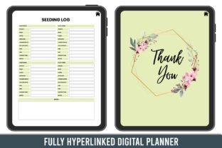 Digital Garden Planner Canva Template Graphic by KDPMart · Creative Fabrica