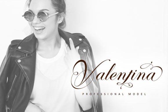 Perfecto Calligraphy Font PNG with transparent background - Preview 1