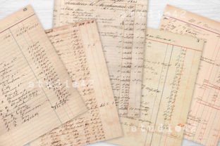 Printable Ledgers Paper Pack V2 Graphic by DreamStudio42 · Creative Fabrica