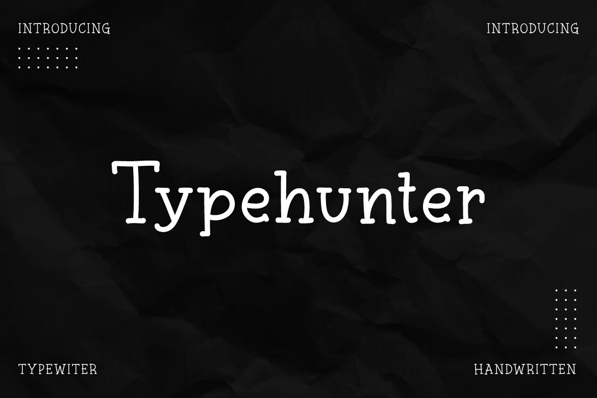 Typehunter preview, placeholder image