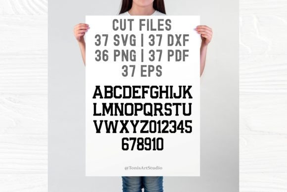 College Varsity Font - Preview 4