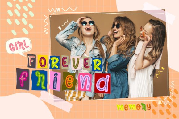 Hand Drawn Color Font - Preview 5