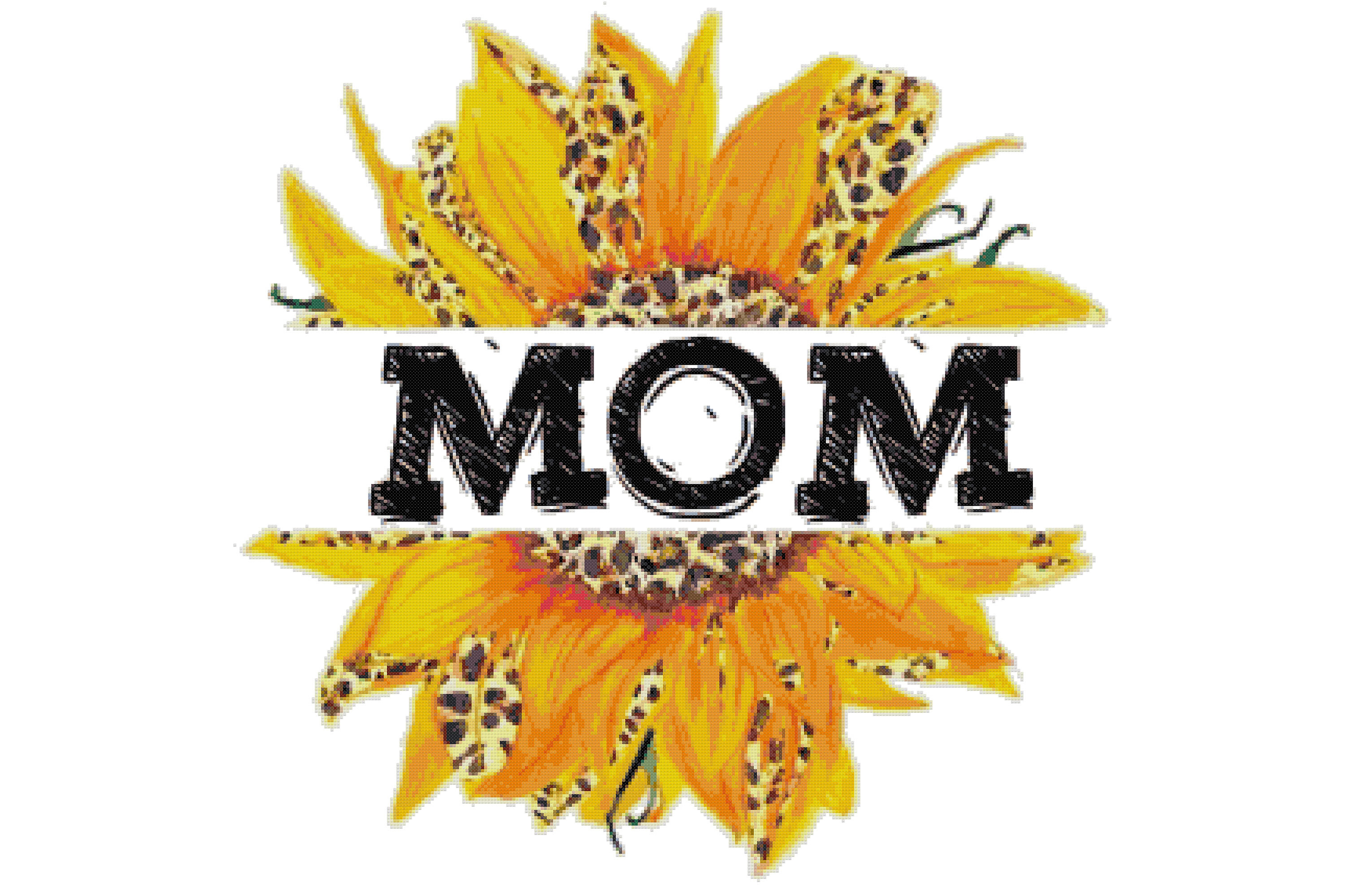 Mothers Day Counted Cross Stitch Pattern