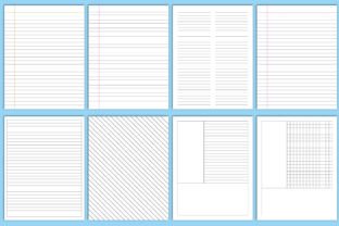Notebook Paper Mega Bundle KDP Interiors Graphic by designmela01 ...