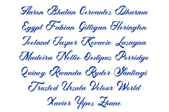 Ganglion Font PNG with transparent background - Preview 4