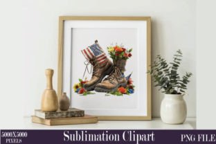Memorial Day Watercolor Clipart Graphic by DESIGN ART · Creative Fabrica