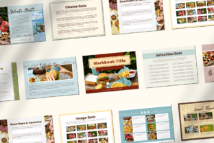 WORKBOOK CANVA TEMPLATE Graphic by The Little Lily Studio · Creative ...