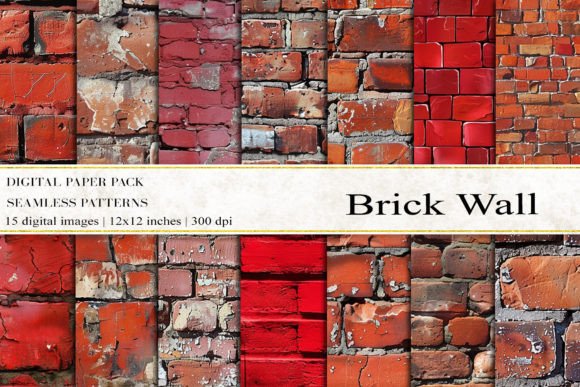Brick Wall Digital Papers