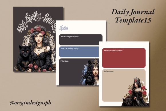 Canva Daily Journal Template15