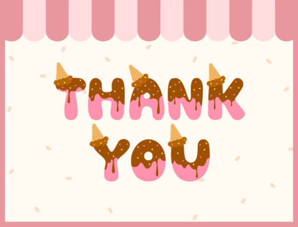 Chocolate Ice Cream Font - Preview 2
