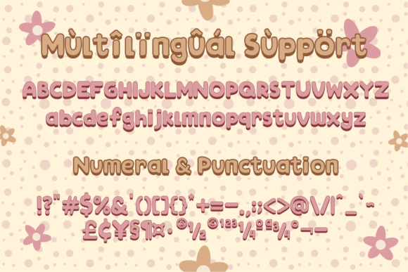 Desert Blossom Font - Preview 1
