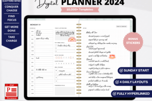 Digital Planner 2024 for Ipad, GoodNotes Graphic by ThePlannersDelight ...