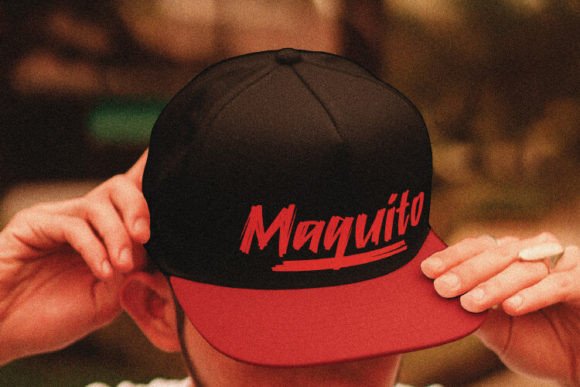 Maquito Font PNG with transparent background - Preview 2