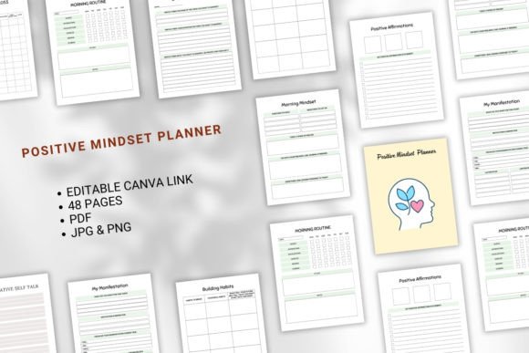 2025 Vision Board Planner Graphic by Aylani Emilia · Creative Fabrica